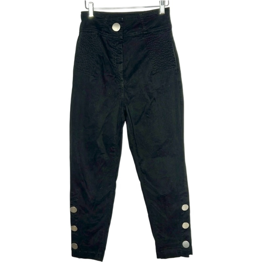 Zara high waist black pants size XS